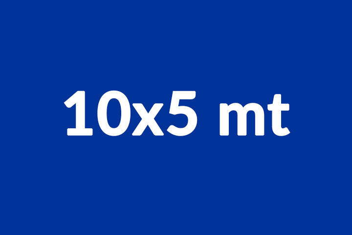 10x5 mt