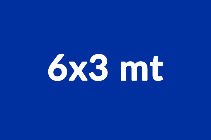 6x3 mt